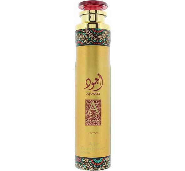 Lattafa Ajwad - Fruity, Floral, Amber, Woody - Air Freshener, 10.1 Ounce / 300 Ml