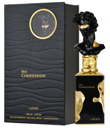 His Confession Eau De Parfum For Men By Lattafa