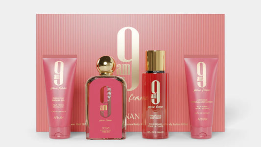 GIFT SET 9 AM POUR FEMME by AFNAN