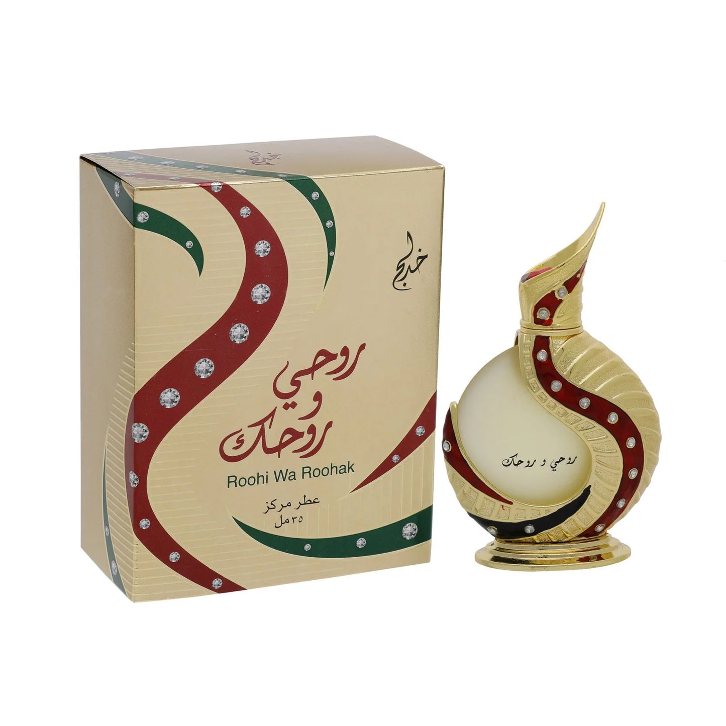 Roohi Wa Roohak Gold Perfume Oil By Khadlaj
