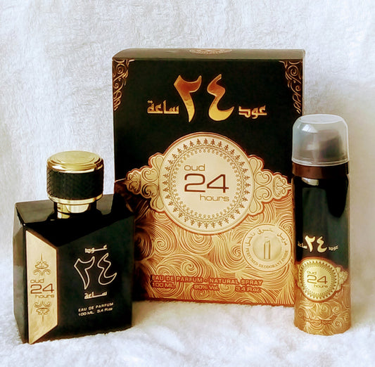 Oud 24 hours U 2 Piece Set by Ard Al Zaafaran