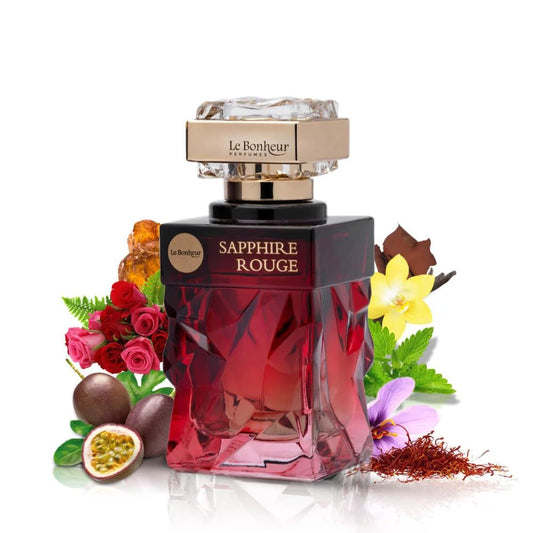 Sapphire Rouge For Women By Le Bonheur
