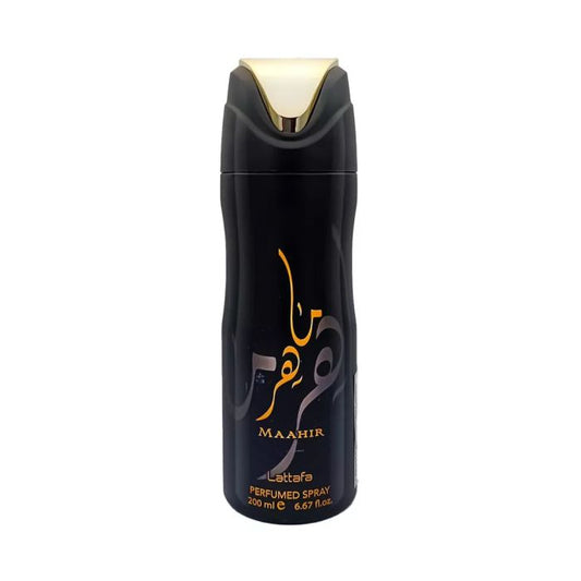 Lattafa Maahir 6.6 Oz Perfumed Deo Spray