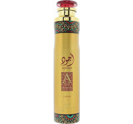 Lattafa Ajwad - Fruity, Floral, Amber, Woody - Air Freshener, 10.1 Ounce / 300 Ml